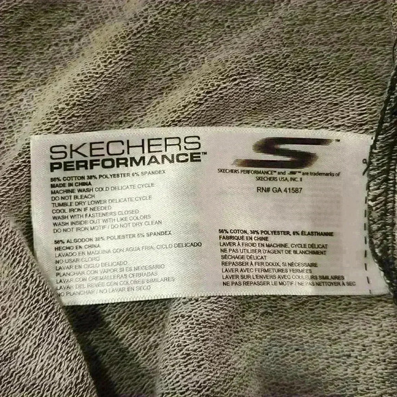 Skechers Performance Men's Go Train Grey Cotton Blend Joggers Jogging Sweat Pant - Picture 7 of 9